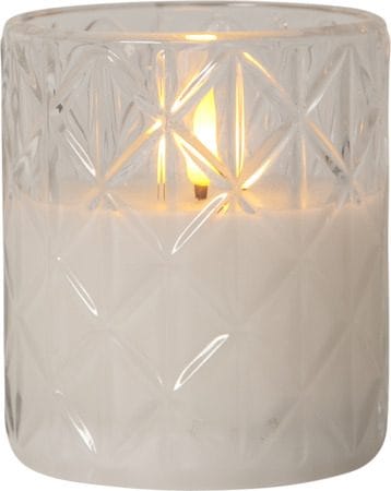 Flamme Romb LED Ljus 8.5 cm - transparent - Belysning & el - Inomhusbelysning & lampor - Dekorationsbelysning