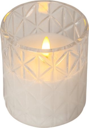 Flamme Romb LED Ljus 8.5 cm - transparent - Belysning & el - Inomhusbelysning & lampor - Dekorationsbelysning