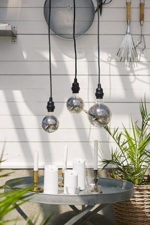 Flamme Rustic LED Antikljus 2-pack 15 cm - vit - Belysning & el - Inomhusbelysning & lampor - Dekorationsbelysning