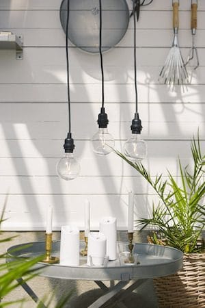 Flamme Rustic LED Antikljus 2-pack 15 cm - vit - Belysning & el - Inomhusbelysning & lampor - Dekorationsbelysning