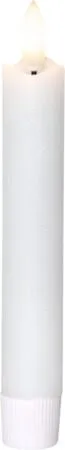 Flamme Rustic LED Antikljus 4-pack 28,5 cm - vit - Belysning & el - Inomhusbelysning & lampor - Dekorationsbelysning