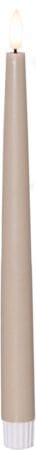 Flamme Slim LED Antikljus 2-pack 28,5 cm - beige - Belysning & el - Inomhusbelysning & lampor - Dekorationsbelysning