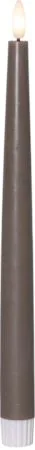 Flamme Slim LED Antikljus 2-pack 28,5 cm - mullvad - Belysning & el - Inomhusbelysning & lampor - Dekorationsbelysning