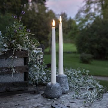 Flamme Slim Outdoor LED Antikljus 2-pack - vit - Belysning & el - Inomhusbelysning & lampor - Dekorationsbelysning