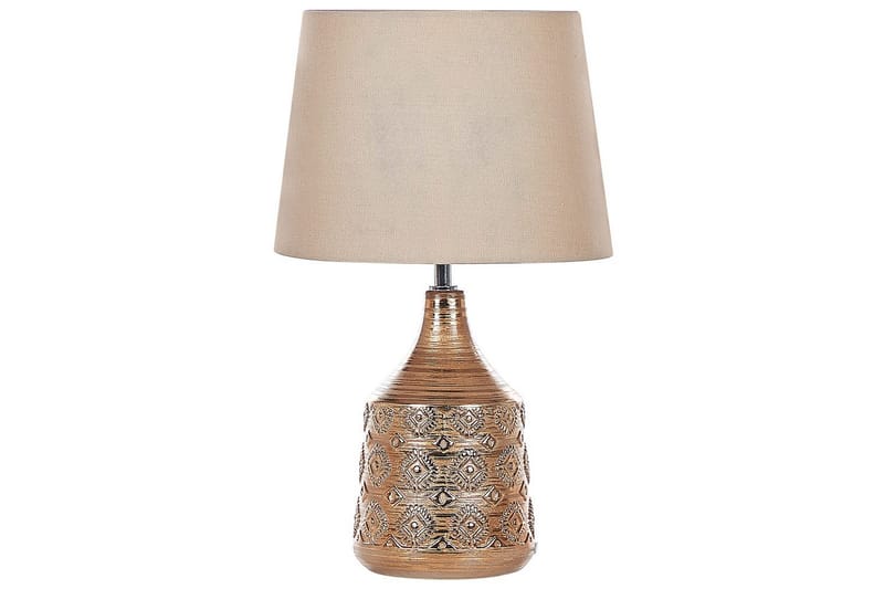 Galatea Bordslampa 47 cm E14 - Brons/Beige - Belysning & el - Inomhusbelysning & lampor - Fönsterlampa - Fönsterlampa på fot