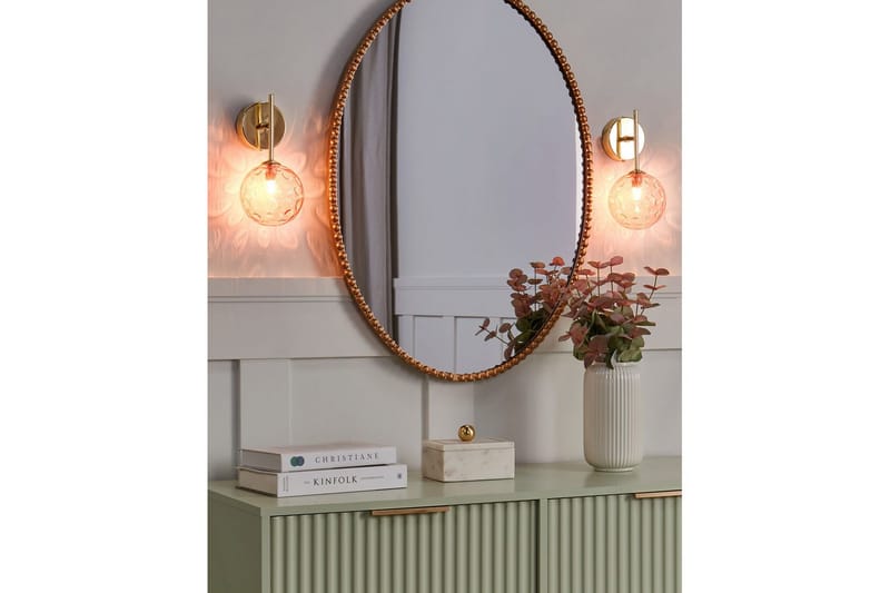 Gavdos Vägglampa 2 st G9 - Guld/Rosa - Belysning & el - Inomhusbelysning & lampor - Sänglampor & nattduksbordslampa - Sänglampa vägg