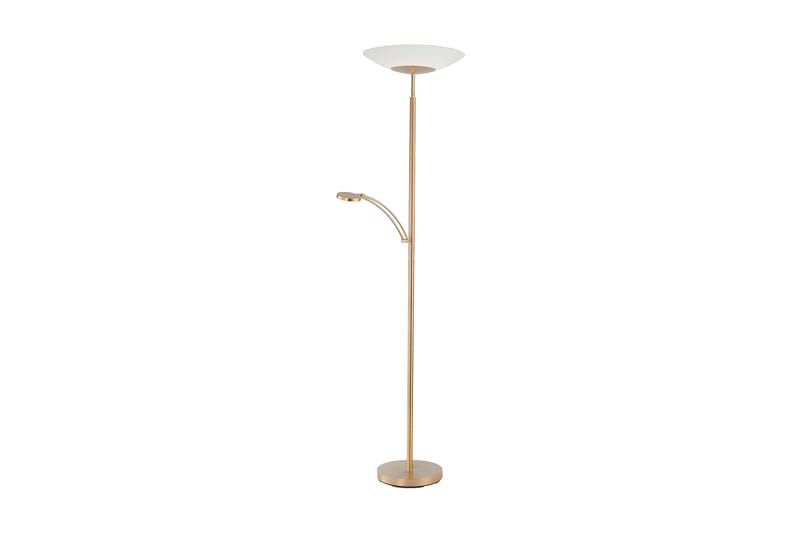 ALFRED golvlampa, brass matt - Mässing - Belysning & el - Inomhusbelysning & lampor - Golvlampa - Uplight golvlampa