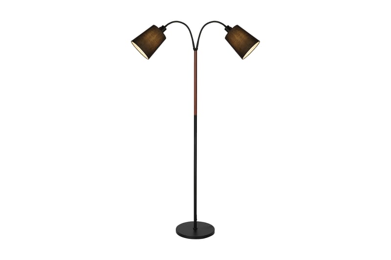 Aneta Ljusdal Golvlampa 140 cm - Aneta Lighting - Sovrumslampa - Vardagsrumslampa - Tvåarmad golvlampa - Golvlampa