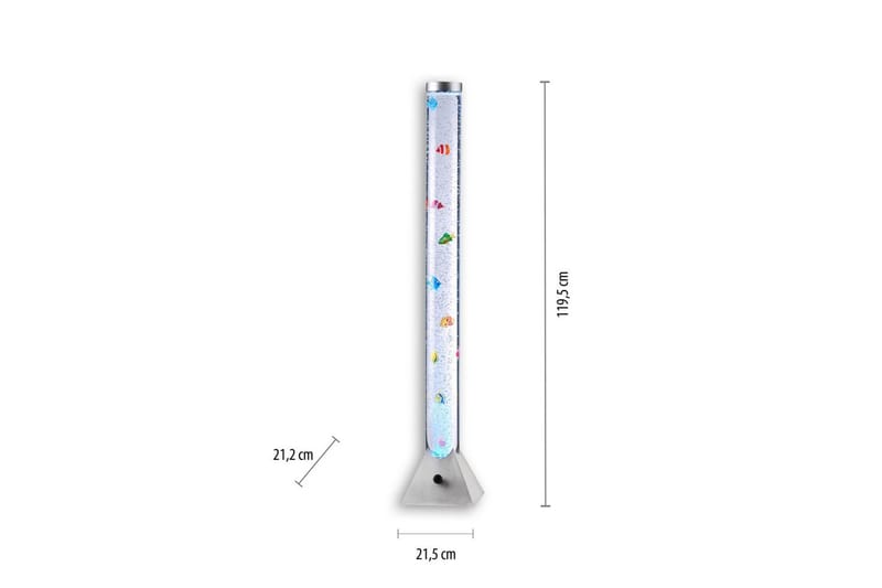 Golvlampa Ava - 21x120x22 cm - Belysning & el - Inomhusbelysning & lampor - Sovrumslampa