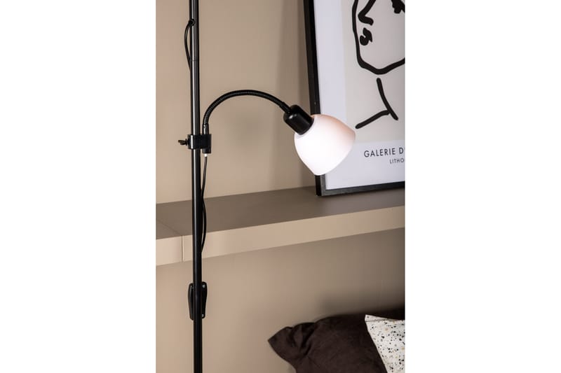 Bagasi Golvlampa - Svart/Vit - Belysning & el - Inomhusbelysning & lampor - Golvlampa - Tvåarmad golvlampa