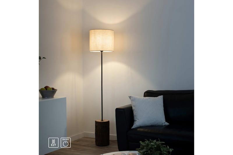 Golvlampa Bark - 35x165x35 cm - Belysning & el - Inomhusbelysning & lampor - Sovrumslampa