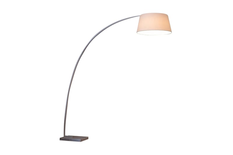 Benue Golvlampa 188 cm - Vit - Sovrumslampa - Vardagsrumslampa - Golvlampa - Båglampa