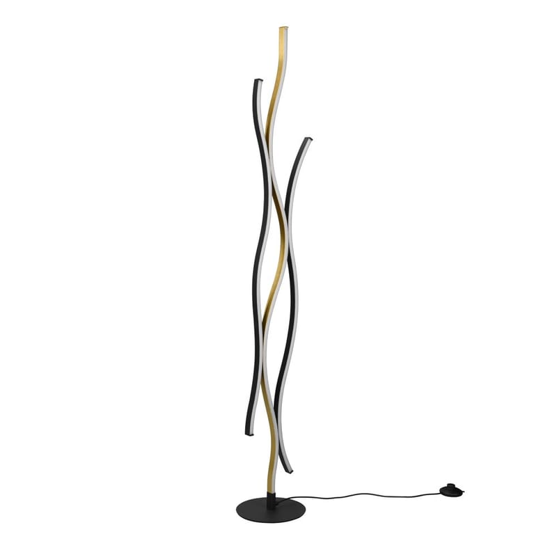 Golvlampa Blaze - Mattmässing - Belysning & el - Inomhusbelysning & lampor - Sovrumslampa