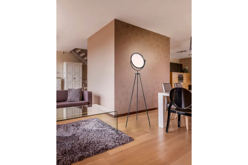 CARL golvlampa, svart - Svart - Belysning & el - Inomhusbelysning & lampor - Golvlampa