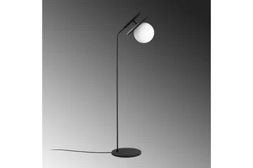 Golvlampa Cartin Svart - Svart - Belysning & el - Inomhusbelysning & lampor - Sovrumslampa