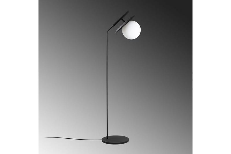 Golvlampa Cartin Svart - Svart - Belysning & el - Inomhusbelysning & lampor - Sovrumslampa