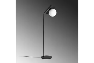 Golvlampa Cartin Svart - Svart - Belysning & el - Inomhusbelysning & lampor - Sovrumslampa