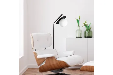 Golvlampa Cartin Svart - Svart - Belysning & el - Inomhusbelysning & lampor - Sovrumslampa