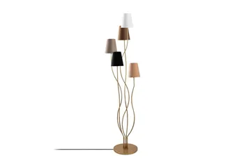 Golvlampa Crestor Flerfärgad / Mörka färger - Flerfärgad / Mörka färger - Belysning & el - Inomhusbelysning & lampor - Sovrumslampa