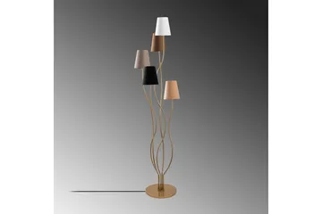 Golvlampa Crestor Flerfärgad / Mörka färger - Flerfärgad / Mörka färger - Belysning & el - Inomhusbelysning & lampor - Sovrumslampa