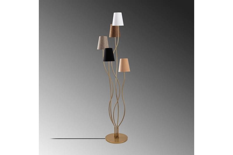 Golvlampa Crestor Flerfärgad / Mörka färger - Flerfärgad / Mörka färger - Belysning & el - Inomhusbelysning & lampor - Sovrumslampa