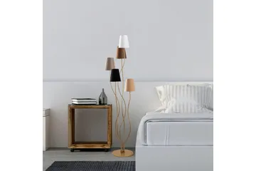 Golvlampa Crestor Flerfärgad / Mörka färger - Flerfärgad / Mörka färger - Belysning & el - Inomhusbelysning & lampor - Sovrumslampa