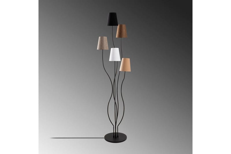 Golvlampa Crestor Flerfärgad / Mjuka färger - Flerfärgad / Mjuka färger - Belysning & el - Inomhusbelysning & lampor - Sovrumslampa