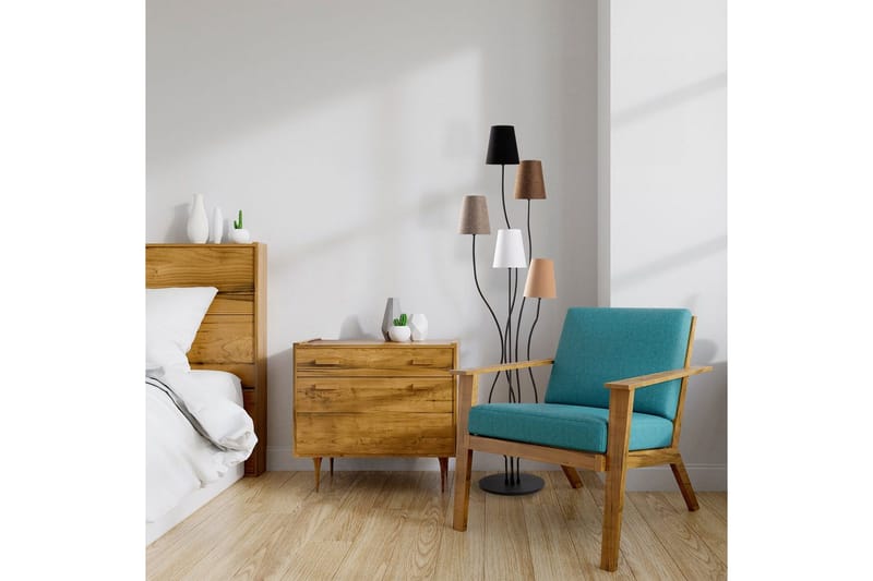 Golvlampa Crestor Flerfärgad / Mjuka färger - Flerfärgad / Mjuka färger - Belysning & el - Inomhusbelysning & lampor - Sovrumslampa