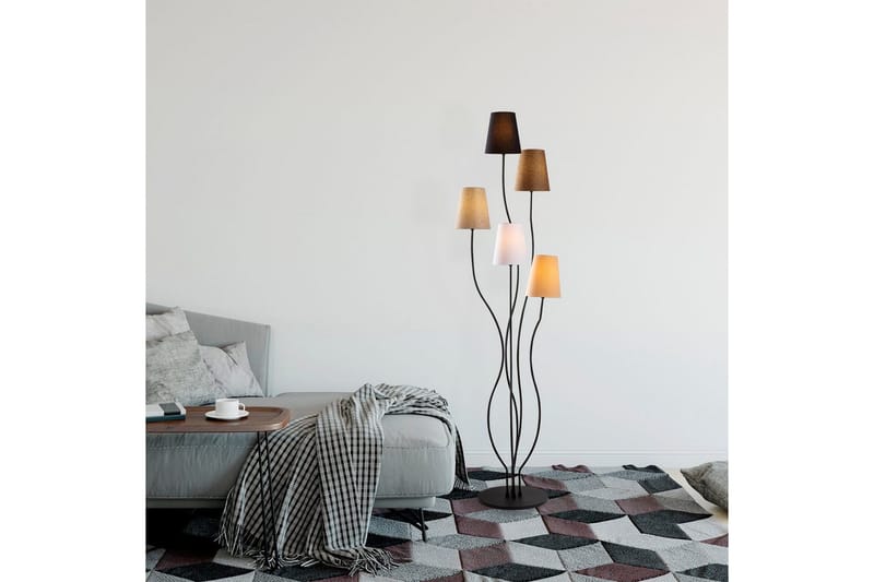 Golvlampa Crestor Flerfärgad / Mjuka färger - Flerfärgad / Mjuka färger - Belysning & el - Inomhusbelysning & lampor - Sovrumslampa