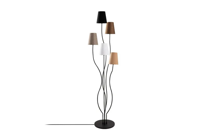 Golvlampa Crestor Flerfärgad / Mjuka färger - Flerfärgad / Mjuka färger - Belysning & el - Inomhusbelysning & lampor - Sovrumslampa