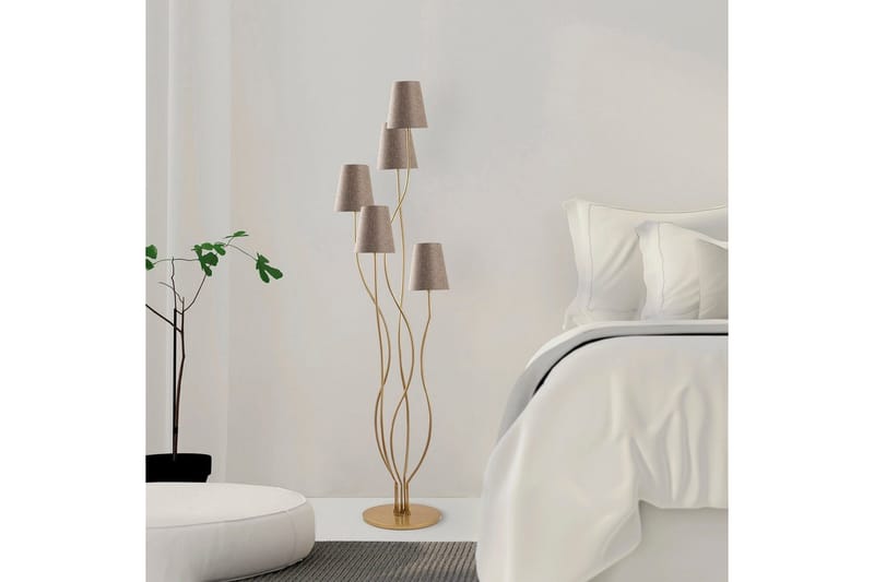 Golvlampa Crestor Rany / Beige - Rany / Beige - Belysning & el - Inomhusbelysning & lampor - Sovrumslampa