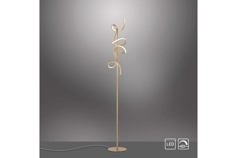 Golvlampa Curls - 22x156x22 cm - Belysning & el - Inomhusbelysning & lampor - Sovrumslampa