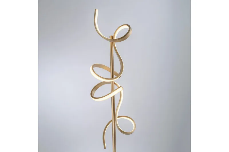 Golvlampa Curls - 22x156x22 cm - Belysning & el - Inomhusbelysning & lampor - Sovrumslampa