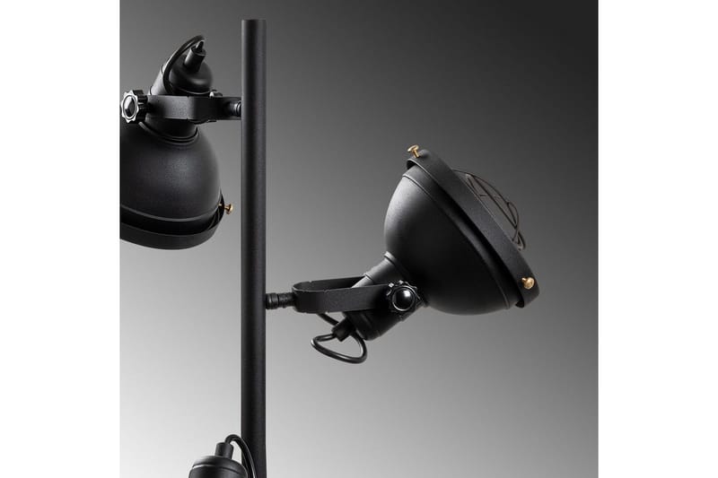 Golvlampa Desten Svart - Svart - Belysning & el - Inomhusbelysning & lampor - Sovrumslampa