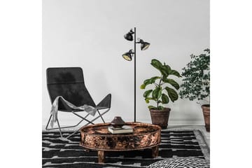 Golvlampa Desten Svart - Svart - Belysning & el - Inomhusbelysning & lampor - Sovrumslampa