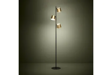 Golvlampa Eglo Altamira Svart/Mässing - Belysning & el - Inomhusbelysning & lampor - Sovrumslampa