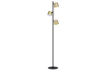 Golvlampa Eglo Altamira Svart/Mässing - Belysning & el - Inomhusbelysning & lampor - Sovrumslampa