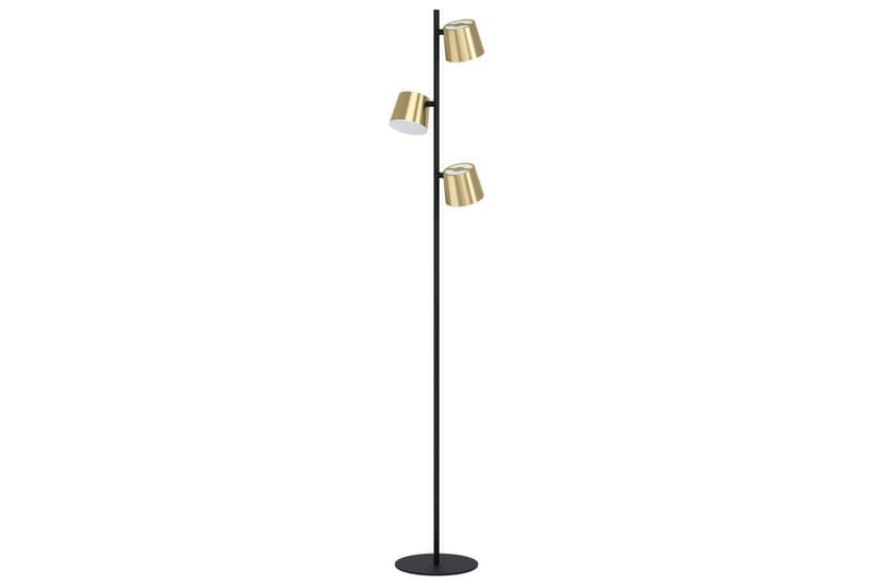 Golvlampa Eglo Altamira Svart/Mässing - Belysning & el - Inomhusbelysning & lampor - Sovrumslampa