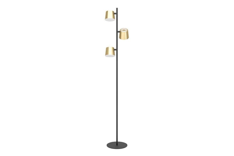 Golvlampa Eglo Altamira Svart/Mässing - Belysning & el - Inomhusbelysning & lampor - Sovrumslampa