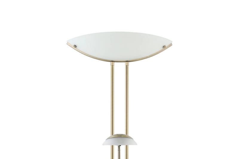 Golvlampa Eglo Baya Bronserad Vit - Vit/Mörkgrå - Belysning & el - Inomhusbelysning & lampor - Golvlampa - Tvåarmad golvlampa