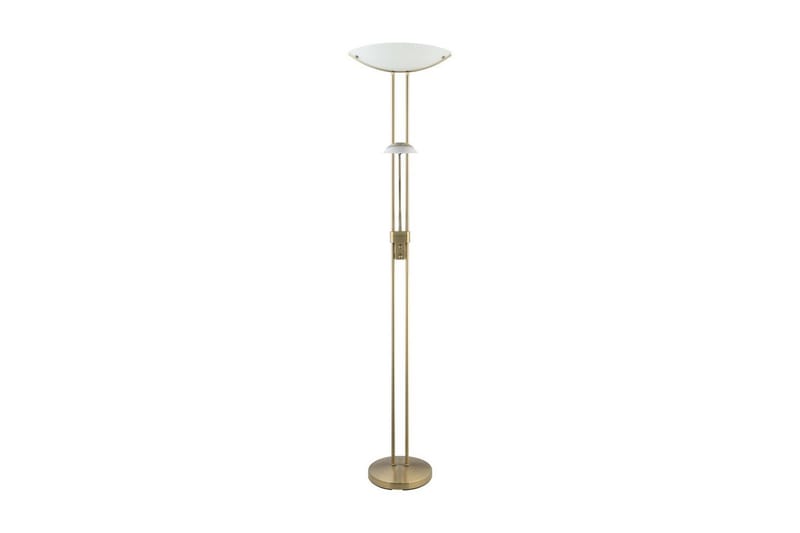 Golvlampa Eglo Baya Bronserad Vit - Vit/Mörkgrå - Belysning & el - Inomhusbelysning & lampor - Sovrumslampa