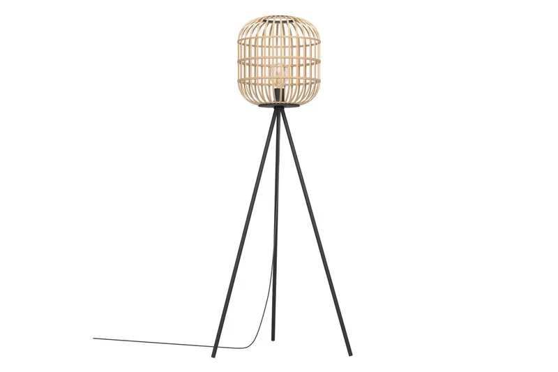 Golvlampa Eglo Bordesley - Svart - Belysning & el - Inomhusbelysning & lampor - Sovrumslampa