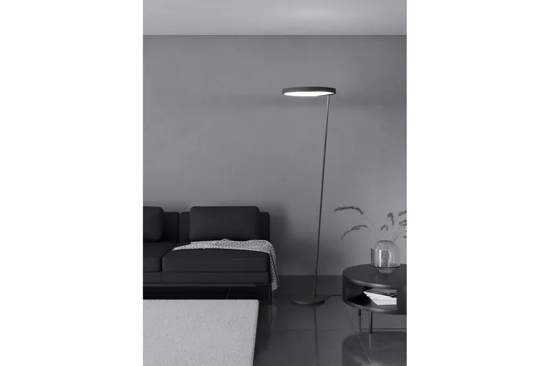 Golvlampa Eglo Caredara Svart - Belysning & el - Inomhusbelysning & lampor - Sovrumslampa