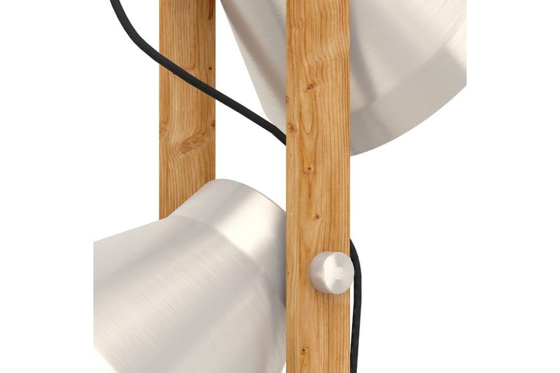 Golvlampa Eglo Cawton - Brun - Belysning & el - Inomhusbelysning & lampor - Golvlampa - Tvåarmad golvlampa