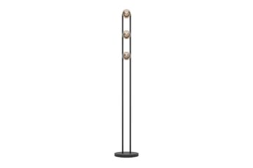 Golvlampa Eglo Chieveley med 3 Lampor - Svart/Brun - Belysning & el - Inomhusbelysning & lampor - Sovrumslampa