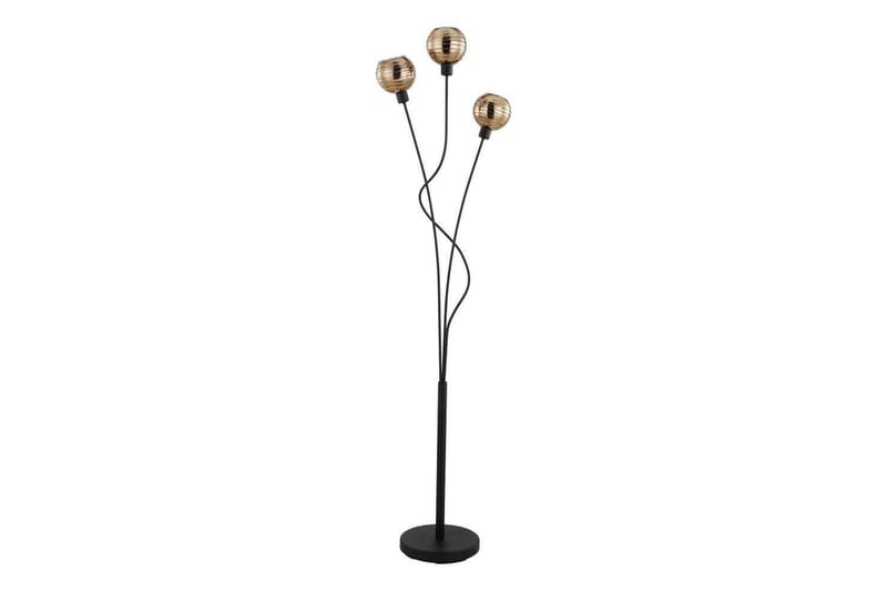 Golvlampa Eglo Creppo Guld/Svart - Belysning & el - Inomhusbelysning & lampor - Sovrumslampa
