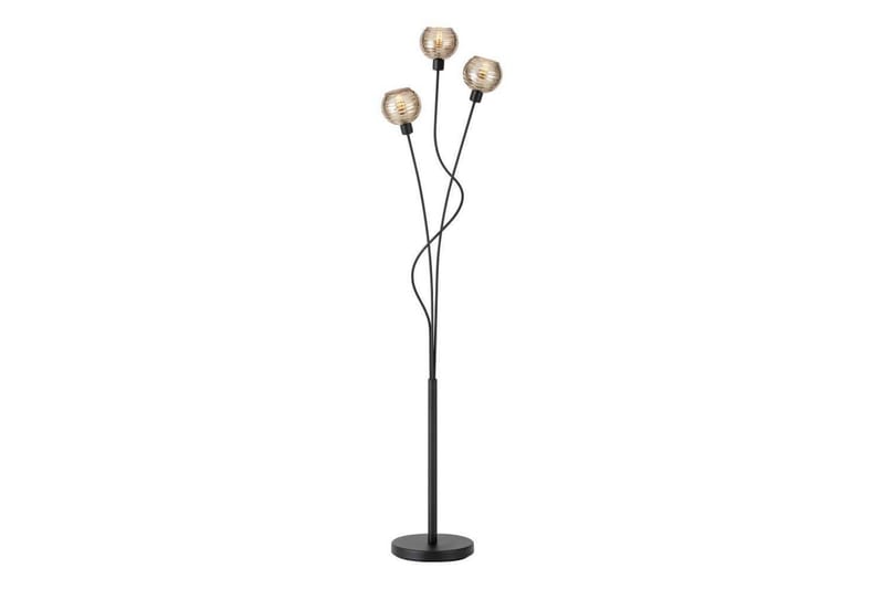 Golvlampa Eglo Creppo Guld/Svart - Belysning & el - Inomhusbelysning & lampor - Sovrumslampa
