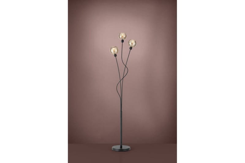 Golvlampa Eglo Creppo Guld/Svart - Belysning & el - Inomhusbelysning & lampor - Sovrumslampa