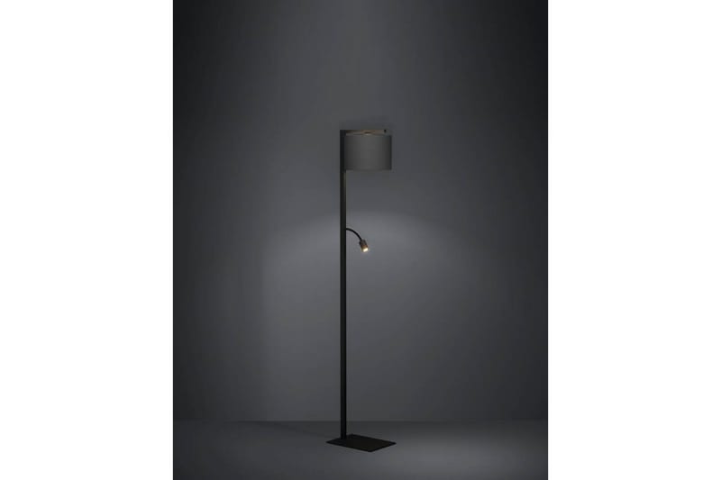 Golvlampa Eglo Foligno Svart - Belysning & el - Inomhusbelysning & lampor - Sovrumslampa