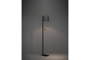 Golvlampa Eglo Foligno Svart - Belysning & el - Inomhusbelysning & lampor - Golvlampa - Tvåarmad golvlampa